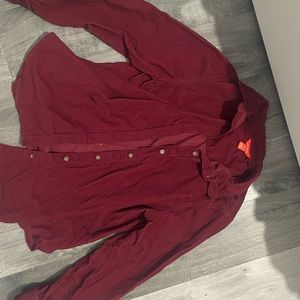 Joe fresh button up corduroy